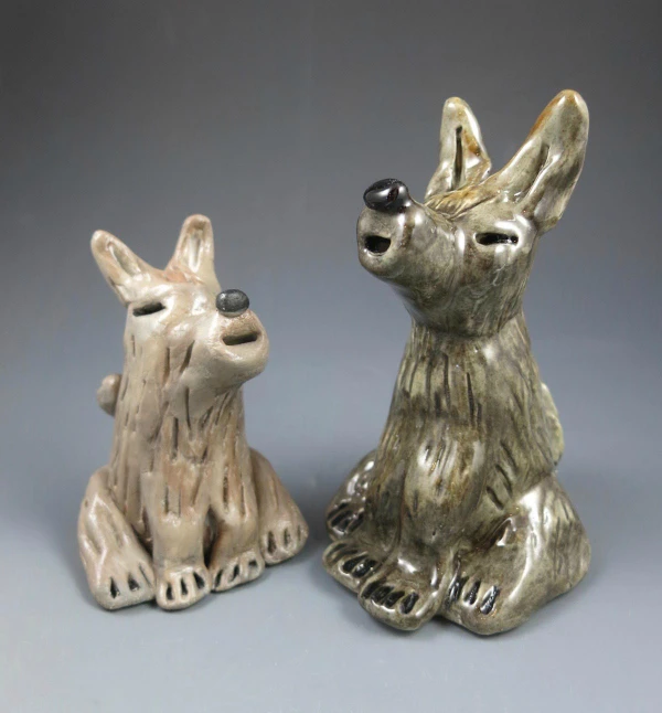 Download the free lesson plan for creating "little howlers" kiln fire clay sculptures. Students will use Activ-Low Fire Clay from ACTÍVA Products to sculpt their own darling wolves!